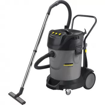 Nat- en droogzuiger Kärcher NT 70/3 — 70 L, 3600 W, 25,4 kPa onderdruk, 222 l/s luchtstroom