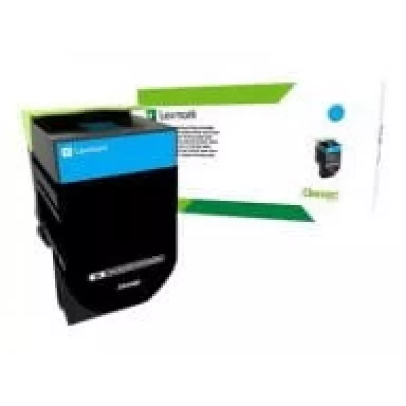 Lexmark 80C2SCE printerverbruiksartikel cyaan