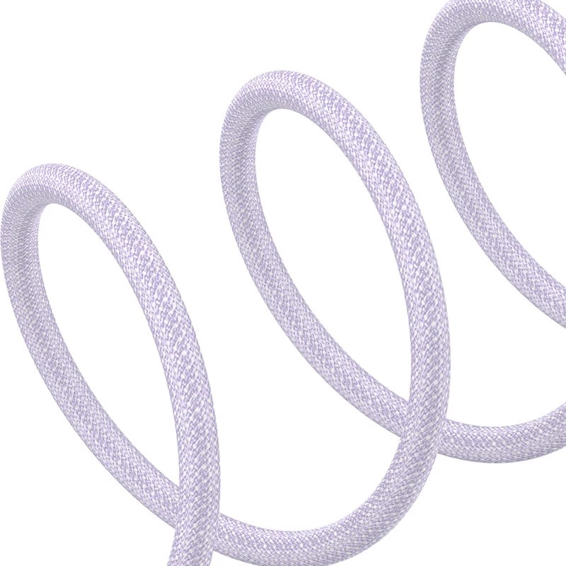 USB-C naar Lightning snellaadkabel Baseus Gem 1 m 20 W Paars, nylon omhulling, 7-pin Lightning