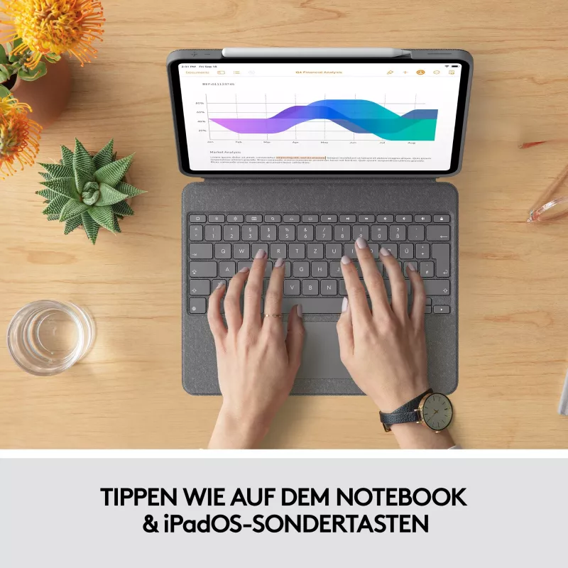 Toetsenbord met hoes voor iPad Pro 12.9