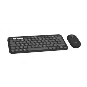 Logitech Pebble 2 Combo voor Mac, Tonal Graphite, US International
