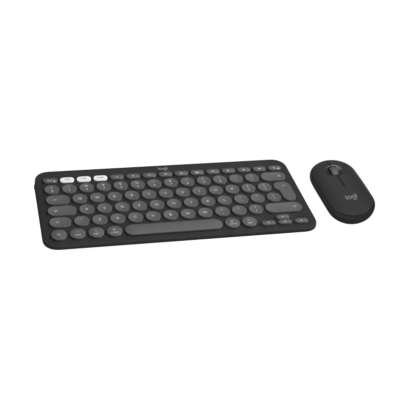 Logitech Pebble 2 Combo voor Mac, Tonal Graphite, US International