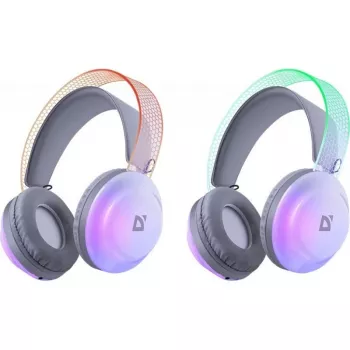 Draadloze hoofdband-koptelefoon DEFENDER Freemotion B651 — binaural, gesloten akoestiek, 20–20000 Hz, 105 dB, USB-C, AUX
