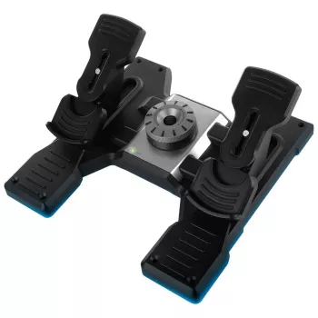 LOGITECH Flight Rudder Pedals pedalen bedraad voor pc