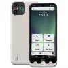 Doro Aurora A30 smartphone voor senioren met draadloos oplaadstation, 6,1 inch, 128GB, Graphite