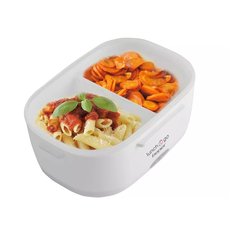 Elektrische lunchbox Beper 90.920G – 1 L voedselwarmer, geel