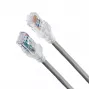 Netwerk-patchkabel Belden 10GX Cat6a U/UTP LSZH, 2 m, RJ-45–RJ-45, grijs