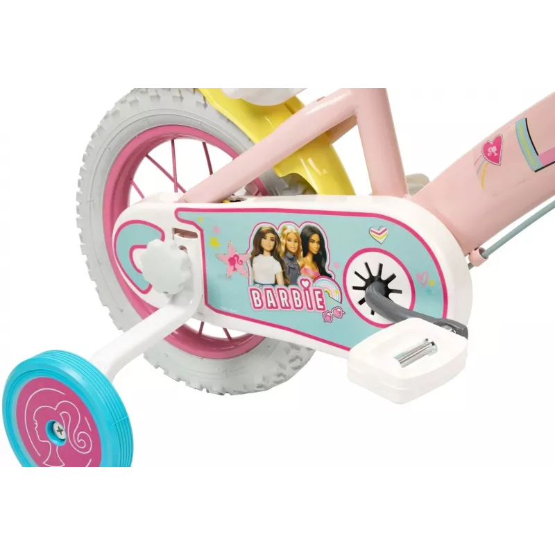 Kinderfiets Toimsa 12 inch model 1265 — Barbie-design, 12-inch wielen, geschikt voor peuters