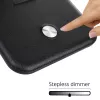 LED-tafellamp MACLEAN MCE614B — dimbaar, opvouwbare verstelbare arm, 9W, 3000K/4500K/6500K, zwart