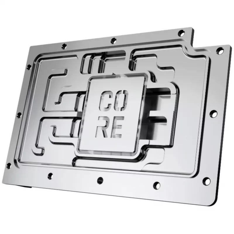 Grafische kaart waterkoeler Alphacool RTX 5080 Phoenix transparant zilver met backplate