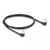 Netwerkkabel DeLOCK RJ45 Cat.6A 1m zwart