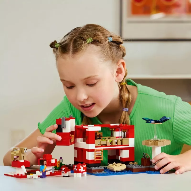 LEGO MINECRAFT 21270 Het Mooshroom-huis