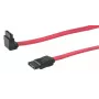 MicroConnect SAT15005A1 SATA-kabel, haaks 90°, SATA 150/300 (1,5/3 Gb/s), vrouwelijk–vrouwelijk, 0,5 m