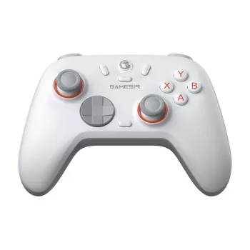 Draadloze controller GameSir Nova 2 Lite N2 Lite WT — Bluetooth, ergonomisch ontwerp, wit