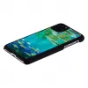Telefoonhoesje iKins voor iPhone 11 Pro Max – waterlelie-design, zwart