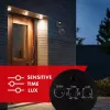 Bewegings- en schemersensor MACLEAN MCE25 B — bewegingsmelder met lichtsensor, wand-/plafondmontage