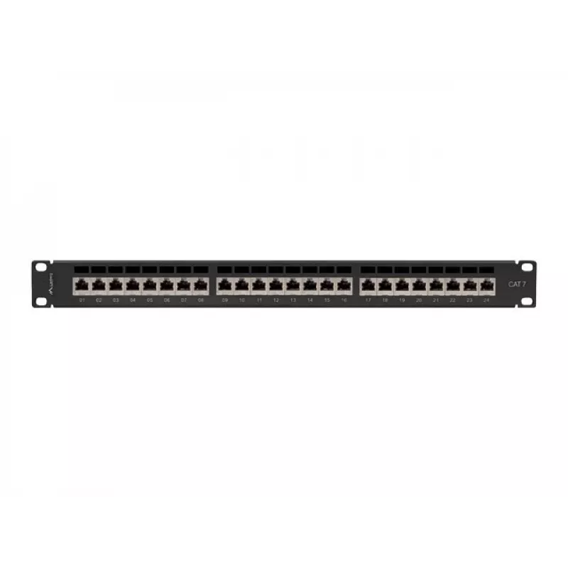Patchpanel 1U Lanberg PPS7-1024-B