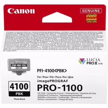 Canon LUCIA PRO II inktpatroon 1 stuk origineel standaardopbrengst fotoprint zwart