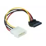 Stroomkabel SATA HDD 4-pins stekker haaks DeLOCK 60101