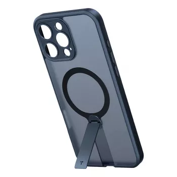 Torras Pstand Spin case voor iPhone 16 Pro (zwart)