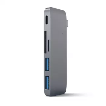 Satechi ST-TCUPM Type-C USB 3.0 3-in-1 combohub