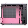 Jonsplus MATX handle case Z20 zwart-roze – mini/micro/flex-ATX behuizing met draaggreep
