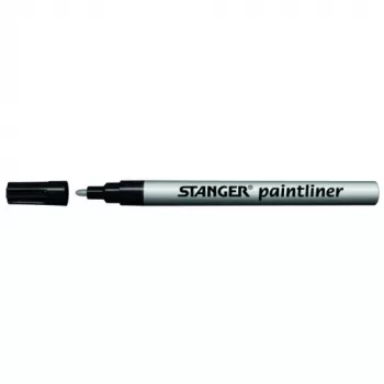 Marker Stanger Paintliner B10 zilver punt 1-2 mm voor precieze lijnmarkering