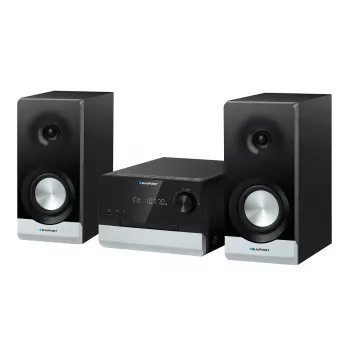Home-audio-microsysteem BLAUPUNKT MS40.2BT — 2×50 W RMS, Bluetooth, CD, USB, HDMI ARC, optische ingang, LED-display (zwart)
