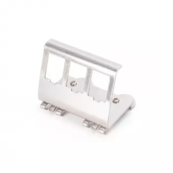 Adapter Digitus AN-25183 voor 3x Keystone-module roestvrij staal