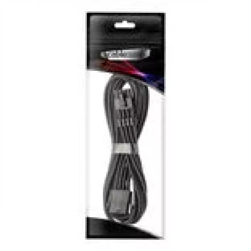 cablemod Pro ModMesh 8-pin EPS-verlengkabel 45 cm – carbon (CM-PCAB-8EPS-N45KC-2PK-R)