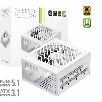 Gamemax voeding, 80 PLUS, Gold | GS 650G WH | 650 W