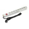 DIGITUS Professional A-19-STRIP-2-IMP – stroomverdeeleenheid (rack – rackmonteerbaar) – wisselstroom 250 V – ingangsvoeding – uitgang