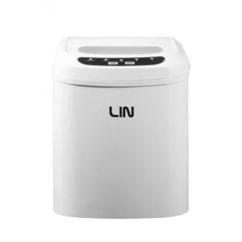 Draagbare ijsblokjesmachine LIN ICE PRO-W12 wit