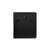 Wandmontage rack LANBERG 9U (600×450×507 mm) IP20, max. belasting 60 kg, zwart