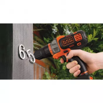 Black & Decker MT218K-QW oscillerende multitool zwart, oranje 8500 OPM