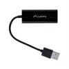 Lanberg NC-0100-01 USB 2.0 naar RJ45 100 Mbit netwerkadapter, 0,15 m kabel