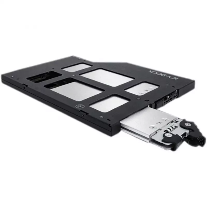 ICY DOCK - ToughArmor MB852M2PO-B - 2x M.2 NVMe PCIe 4.0 SSD naar 2x OCuLink ultra slim wisselraam