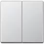 JUNG A 595 AL - aluminium - 505 U - 509 U - 505 TU - 509 TU - 535 U - 539 U