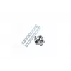 Legbord Digitus TN-19-5/9-1U-W-BK staal zwart 19 inch 500 mm diepte