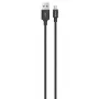 USB Micro-B-kabel Devia Pheez Serie 5V 2,4A 1 m — zwart