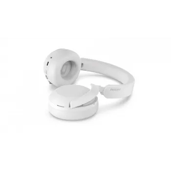 Philips TAH8000EWT/00 hoofdtelefoon/headset draadloos hoofdband gesprekken/muziek USB Type-C Bluetooth wit