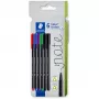 Staedtler Triplus 334 C6 fineliners, 6 stuks
