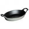 Ovale mini-bak- en ovenschaal Staub 250 ml Grafiet