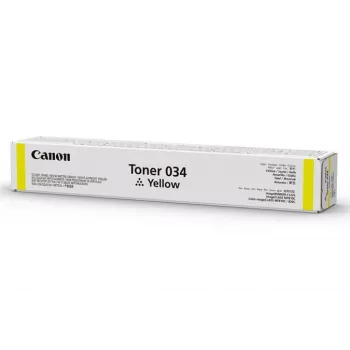 Canon 034 tonerpatroon 1 stuk origineel geel