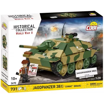Cobi Blocks Jagdpanzer 38t Brave constructieset, 731 onderdelen