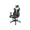 FURY Avenger XL universele gamingstoel gevoerde zitting zwart, wit