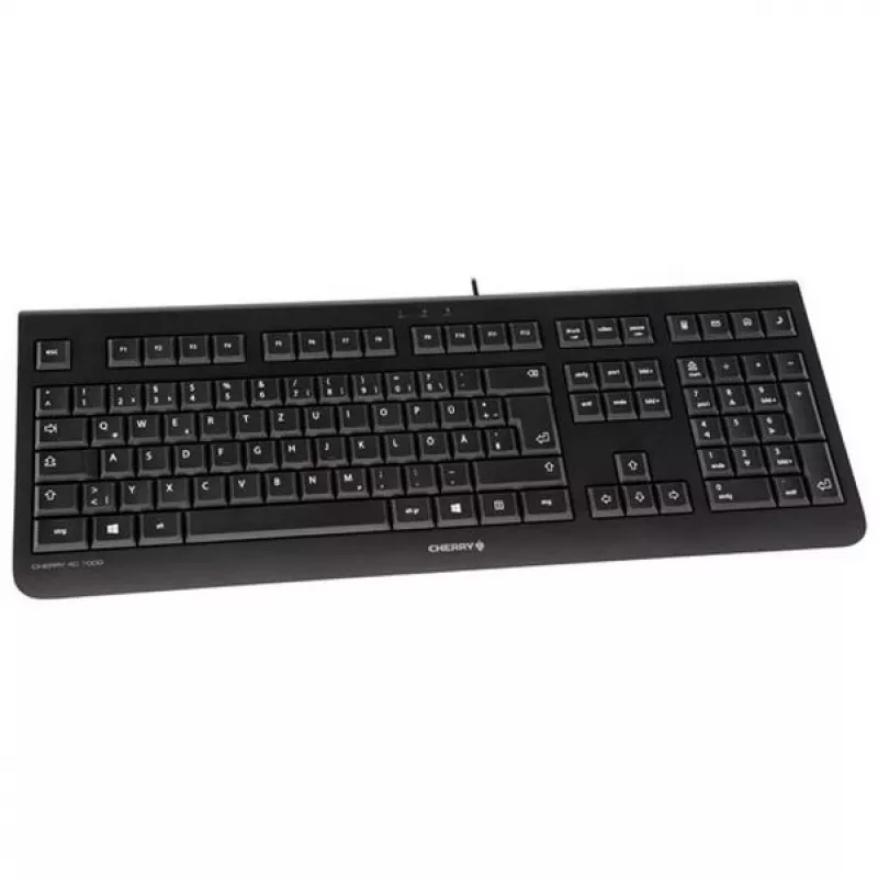 CHERRY KC 1000 toetsenbord kantoor USB QWERTY Spaans zwart