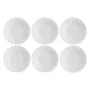 Soepbordenset LA PORCELLANA BIANCA Ducale White, 6 stuks, 22 cm