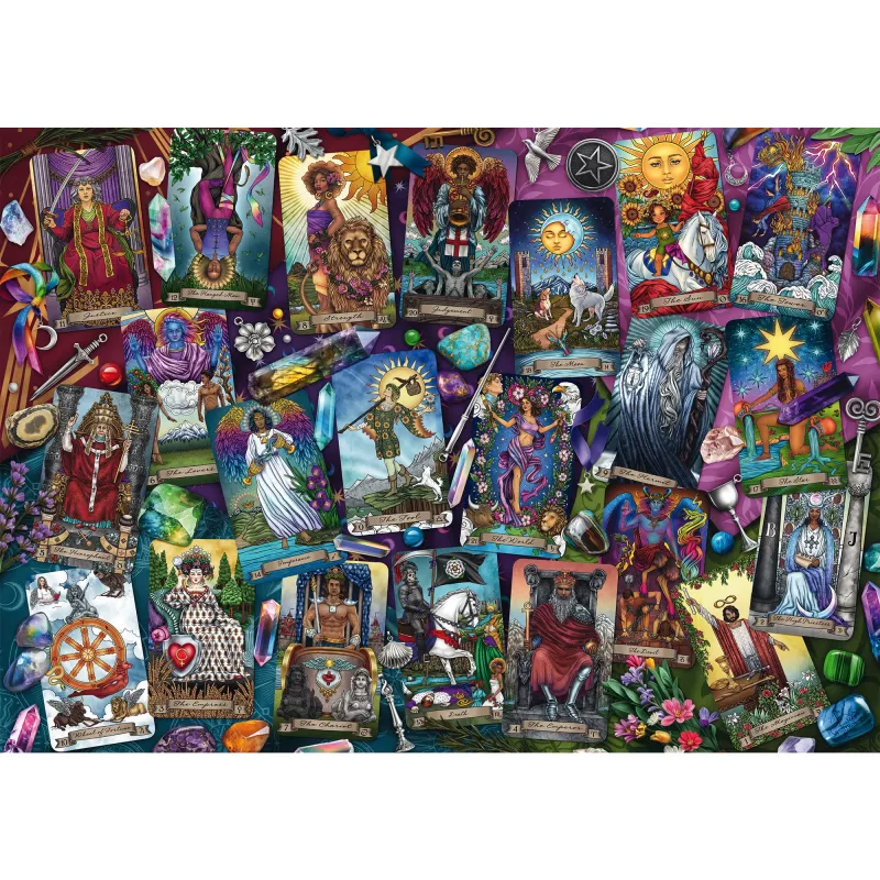 Puzzel, Schmidt Spiele Mysterious Tarot Cards — 1000 stukjes