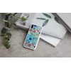 Smartphonehoesje iKins voor iPhone XS / iPhone X S – wit poppin rock beschermende achterkant